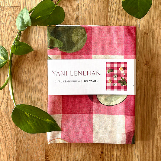 GINGHAM - Honeydew Tea Towel